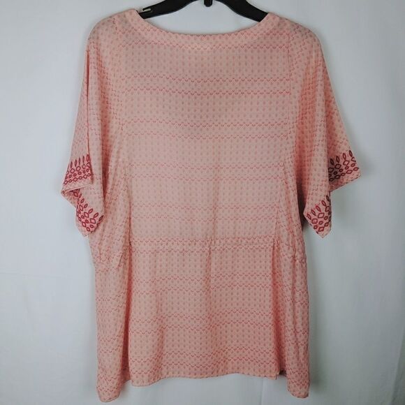 NWT $128.00 Anthropologie Euphemia Peasant Top By - Picture 7 of 7